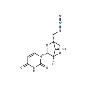 化合物 5’-Azido-5’-deoxy-2’-O,4’-C-methyleneuridine|TNU1250|TargetMol