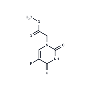 化合物 5-Fluorouracil-1-yl ?acetic acid methyl ester,5-Fluorouracil-1-yl ?acetic acid methyl ester