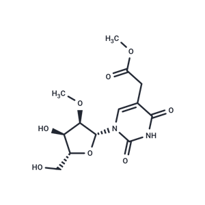 化合物 5-(Methoxycarbonyl)methyl-2’-O-Methyl uridine (2-OMe-MCM5U),5-Methoxycarbonylmethyl-2