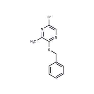 化合物 5-Bromo-2-benzyloxy-3-methyl pyrazine|TNU0822|TargetMol