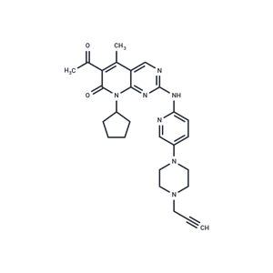 化合物 Palbociclib-propargyl,Palbociclib-propargyl