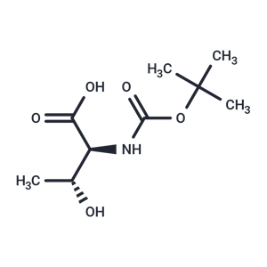 化合物 (2S,3R)-2-((tert-Butoxycarbonyl)amino)-3-hydroxybutanoic acid|T67528|TargetMol