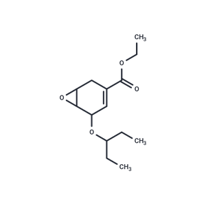 化合物 Ethyl (1S,5R,6S)-5-(pentan-3-yl-oxy)-7-oxa-bicyclo[4.1.0]hept-3-ene-3-carboxylate|T66969|TargetMol