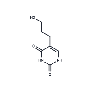 化合物 5-(3-Hydroxypropyl)uracil|TNU0872|TargetMol