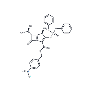 化合物 (4R,5R,6S)-4-Nitrobenzyl 3-((diphenoxyphosphoryl)oxy)-6-((R)-1-hydroxyethyl)-4-methyl-7-oxo-1-azabicyclo[3.2.0]hept-2-ene-2-carboxylate,(4R,5R,6S)-4-Nitrobenzyl 3-((diphenoxyphosphoryl)oxy)-6-((R)-1-hydroxyethyl)-4-methyl-7-oxo-1-azabicyclo[3.2.0]hept-2-ene-2-carboxylate