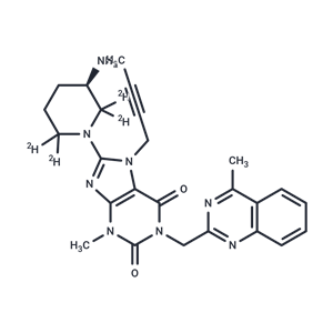 化合物 Linagliptin-d4|TMIH-0302|TargetMol