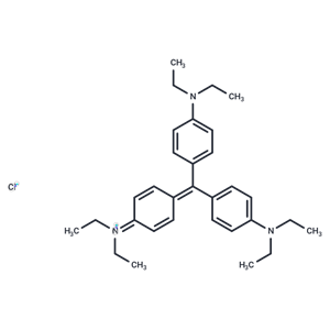 化合物 N-(4-(Bis(4-(diethylamino)phenyl)methylene)cyclohexa-2,5-dien-1-ylidene)-N-ethylethanaminium chloride|T65162|TargetMol