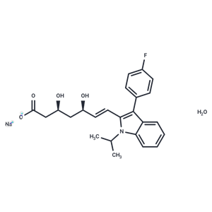 氟伐他汀鈉鹽一水合物|T86463|TargetMol