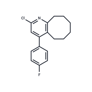 化合物 2-Chloro-4-(4-fluorophenyl)-5,6,7,8,9,10-hexahydrocycloocta[b]pyridine,2-Chloro-4-(4-fluorophenyl)-5,6,7,8,9,10-hexahydrocycloocta[b]pyridine