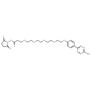 化合物 Methyltetrazine-PEG5-NHS ester|T16060|TargetMol