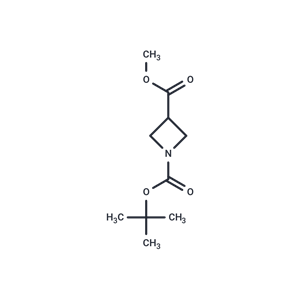 化合物 Methyl 1-Boc-azetidine-3-carboxylate|T66490|TargetMol