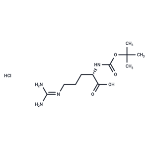 化合物 Boc-Arg-OH.HCl|T66380|TargetMol