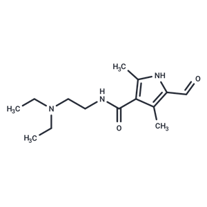 化合物 N-(2-(Diethylamino)ethyl)-5-formyl-2,4-dimethyl-1H-pyrrole-3-carboxamide|T66203|TargetMol