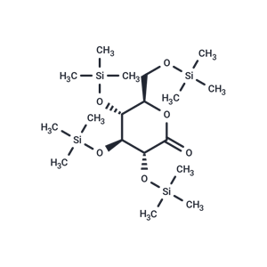 化合物 2,3,4,6-Tetra-O-(trimethylsilyl)-D-glucono-delta-lactone|T66182|TargetMol