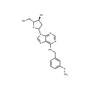 化合物 2’-Deoxy-N6-(3-methoxybenzyl)adenosine|TNU1372|TargetMol