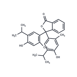 化合物 Thymolphthalein,Thymolphthalein