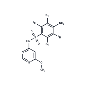 化合物 Sulfamonomethoxine-d4|T13032|TargetMol