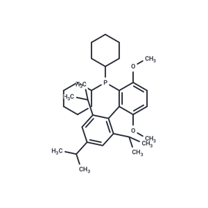 化合物 Dicyclohexyl(2',4',6'-triisopropyl-3,6-dimethoxy-[1,1'-biphenyl]-2-yl)phosphine|T66017|TargetMol