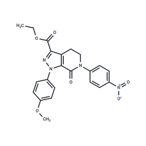 化合物 Ethyl 1-(4-methoxyphenyl)-6-(4-nitrophenyl)-7-oxo-4,5,6,7-tetrahydro-1H-pyrazolo[3,4-c]pyridine-3-carboxylate|T66226|TargetMol