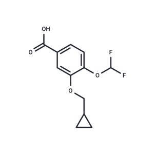 化合物 3-(Cyclopropylmethoxy)-4-(difluoromethoxy)benzoic acid|T65623|TargetMol