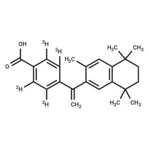 化合物 Bexarotene D4|T10528|TargetMol