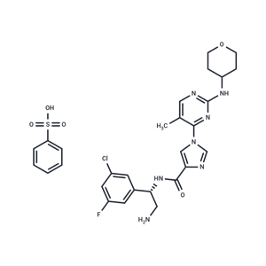 ERK-IN-3 benzenesulfonate,ERK-IN-3 benzenesulfonate