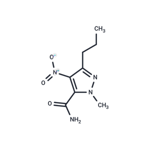 化合物 1-Methyl-4-nitro-3-propyl-(1H)-pyrazole-5-carboxamide,1-Methyl-4-nitro-3-propyl-(1H)-pyrazole-5-carboxamide