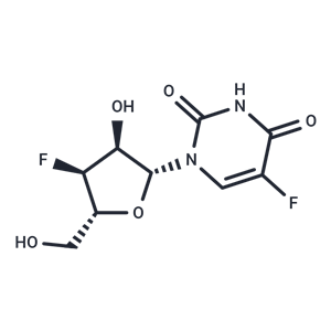 化合物 3’-Deoxy-3’-fluoro-5-fluorouridine|TNU0142|TargetMol