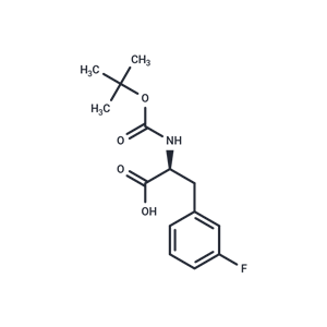 化合物 Boc-Phe(3-F)-OH|T65479|TargetMol