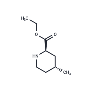 化合物 (2R,4R)-Ethyl 4-methylpiperidine-2-carboxylate|T66178|TargetMol