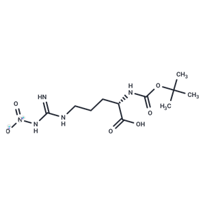 化合物 N2-(tert-Butoxycarbonyl)-Nw-nitro-L-arginine|T65255|TargetMol