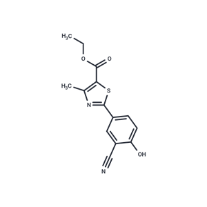 化合物 Ethyl 2-(3-cyano-4-hydroxyphenyl)-4-methylthiazole-5-carboxylate|T66244|TargetMol