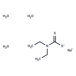 化合物 Sodium diethylcarbamodithioate trihydrate,Sodium diethylcarbamodithioate trihydrate