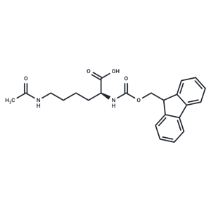化合物 Fmoc-Lys(Ac)-OH|T65778|TargetMol