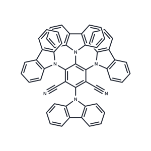 化合物 2,4,5,6-Tetra(9H-carbazol-9-yl)-1,3-Dicyanobenzene|T64416|TargetMol