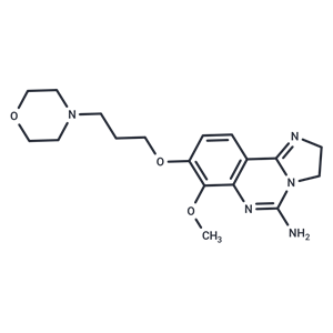 7-Methoxy-8-(3-morpholin-4-ylpropoxy)-2,3-dihydroimidazo[1,2-c]quinazolin-5-amine|T35534|TargetMol