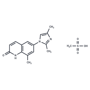 化合物 Nanterinone mesylate|T33589L|TargetMol