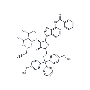 化合物 3’-F-3’-dA(Bz)-2’-phosphoramidite|TNU1246|TargetMol