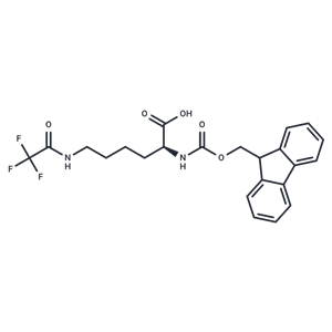 化合物 Fmoc-Lys(Tfa)-OH|T66185|TargetMol