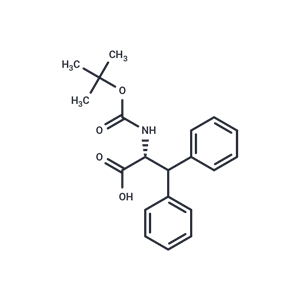 化合物 Boc-D-Ala(3,3-diphenyl)-OH|T66039|TargetMol