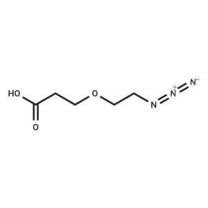 化合物 Azido-PEG1-C2-acid,Azido-PEG1-C2-acid