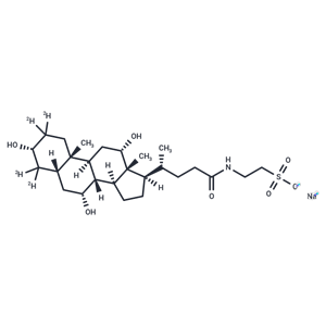 化合物 Taurocholic Acid-d4 Sodium|TMID-0052|TargetMol