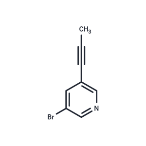 化合物 3-Bromo-5-(prop-1-ynyl)pyridine|TNU0672|TargetMol