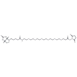 化合物 Biotin-PEG6-NHS ester|T14609|TargetMol