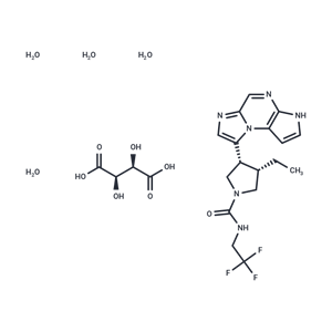 化合物 Upadacitinib tartrate|T7503L|TargetMol