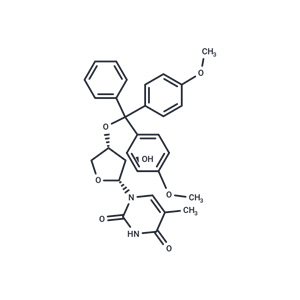 化合物 1-(3’-O-[4,4’-Dimethoxytrityl]-alpha-L-threofuranosyl)-thymine|TNU1337|TargetMol