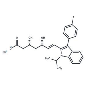 化合物 (3R,5S)-Fluvastatin sodium,(3R,5S)-Fluvastatin sodium