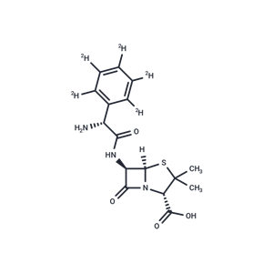 化合物 Ampicillin-d5|TMID-0004|TargetMol