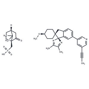 化合物 Lanabecestat camsylate|T25610|TargetMol