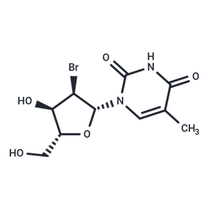 化合物 2’-Bromo-2’-deoxy-5-methyluridine|TNU0745|TargetMol